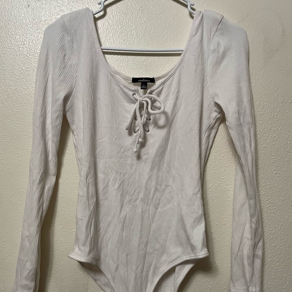 White long sleeve shirt
